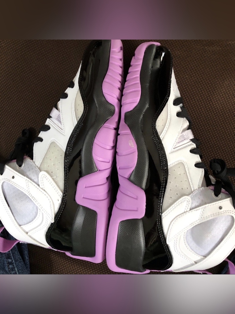 Nike Women’s White & Purple Low-Top Sneakers
